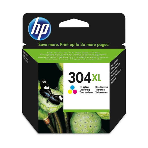 Picture of HP 304XL COLOUR INK CARTRIDGE